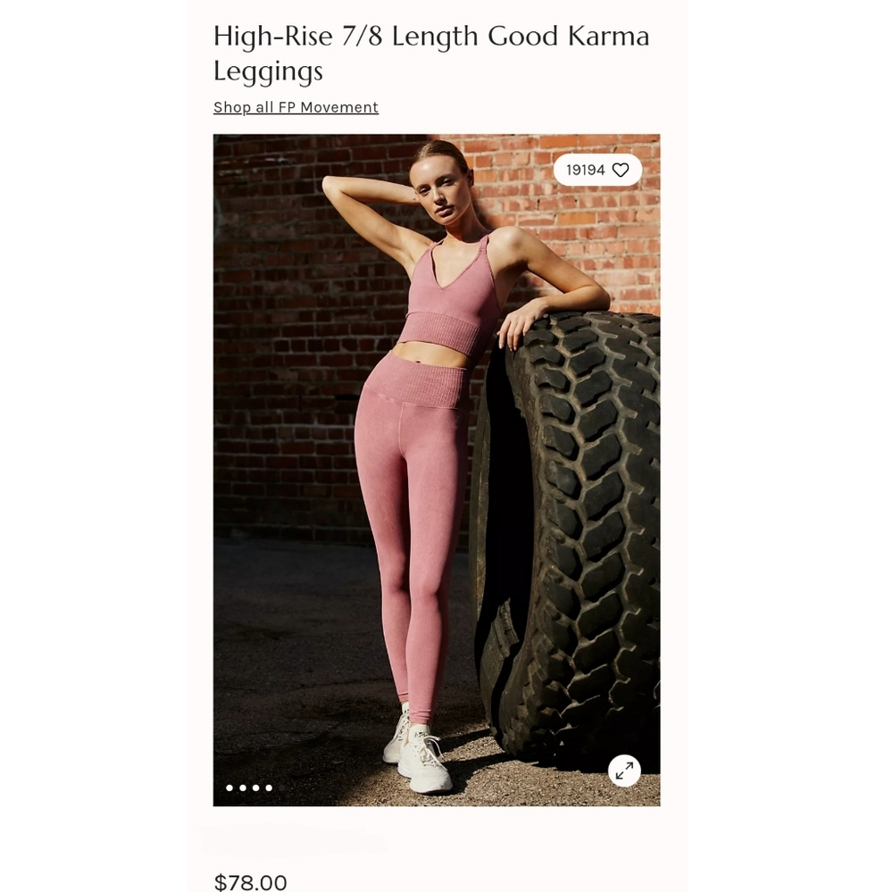 Free People Good Karma leggings